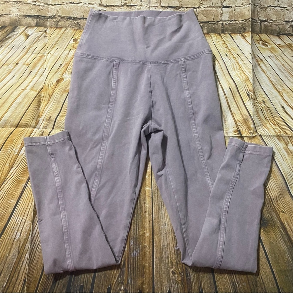 Aerie Offline Purple Goals  7/8 Coolant Sans Real Me Hi-Rise Leggings